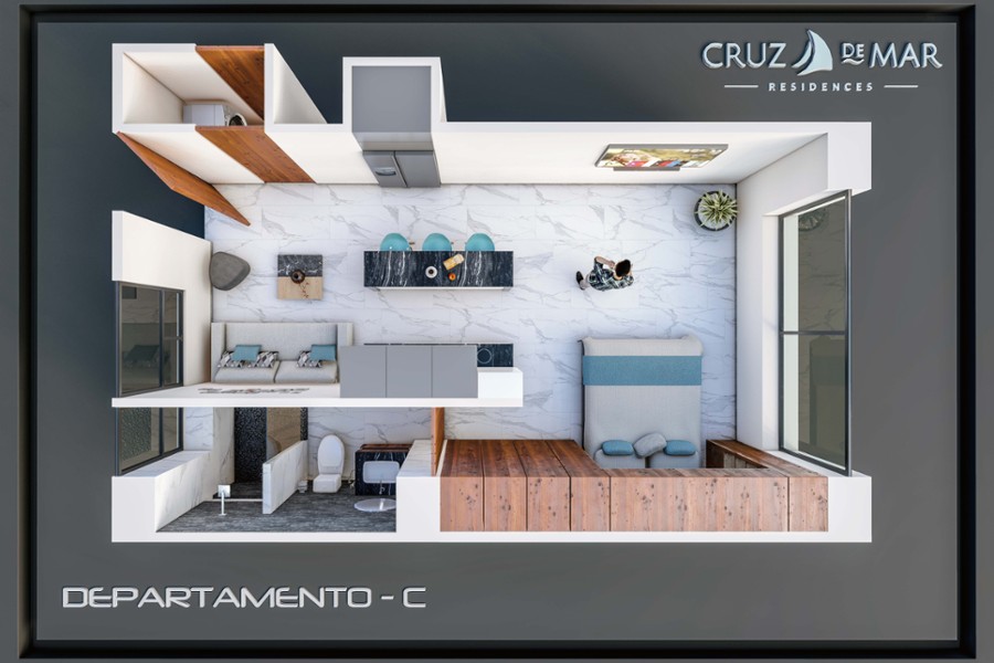 Cruz De Mar (nuhome Mexico) Condominium for sale in La Cruz de Huanacaxtle