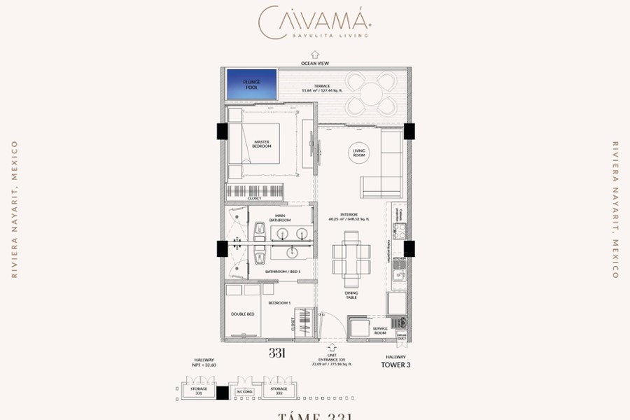 Caivama 331 Condominio for sale in Sayulita