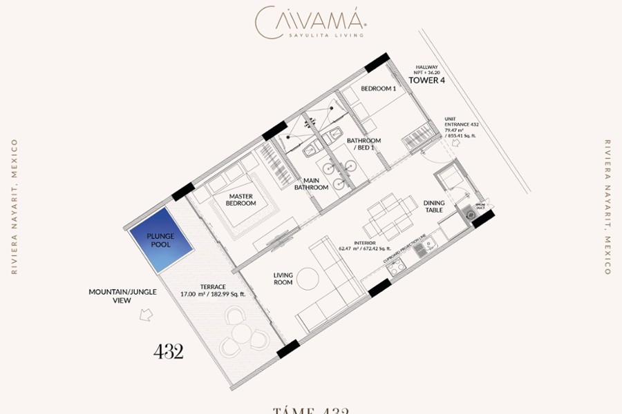 Caivama 432 Condominium for sale in Sayulita