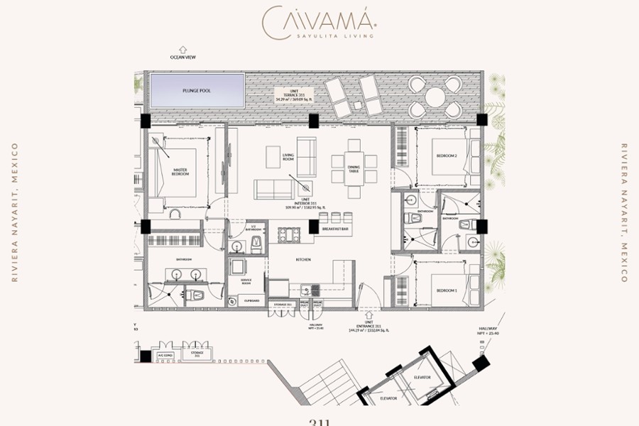 Caivama 311 Condominium for sale in Sayulita