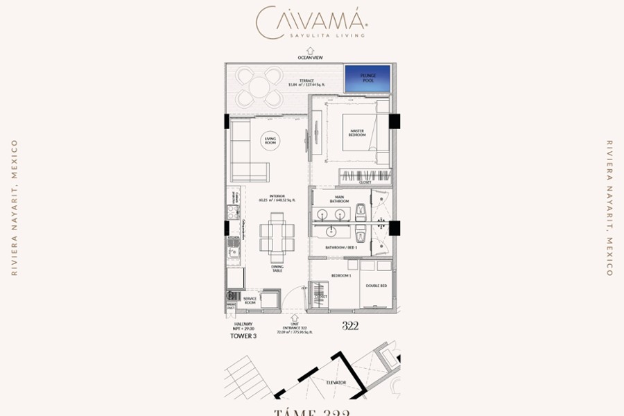 Caivama 322 Condominio for sale in Sayulita