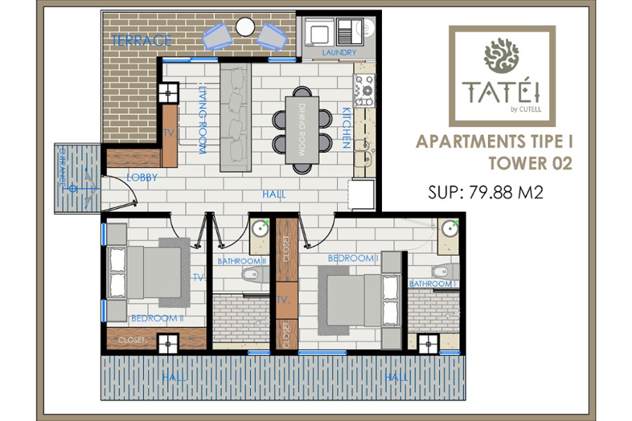 Tatéi - 101 Condominio for sale in Bucerias
