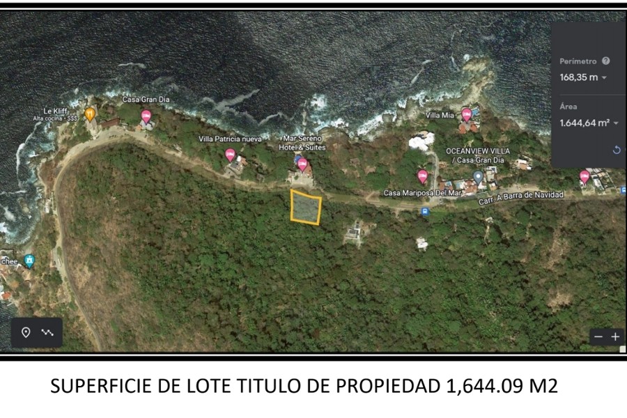 Lote Boca Terreno for sale in Boca de Tomatlan