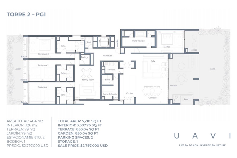 Uavi 2-pg1 Condominium for sale in Litibú